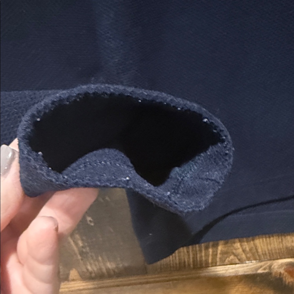 The North Face Fleece 1/4 Zip Pullover - Navy Blue - Size Large‎ - Picture 3 of 7